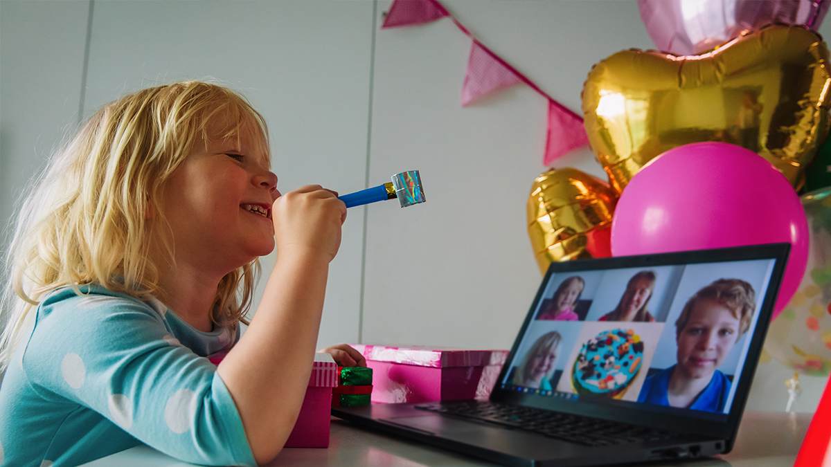 Try These Tips For The Best Virtual Kids Birthday Party