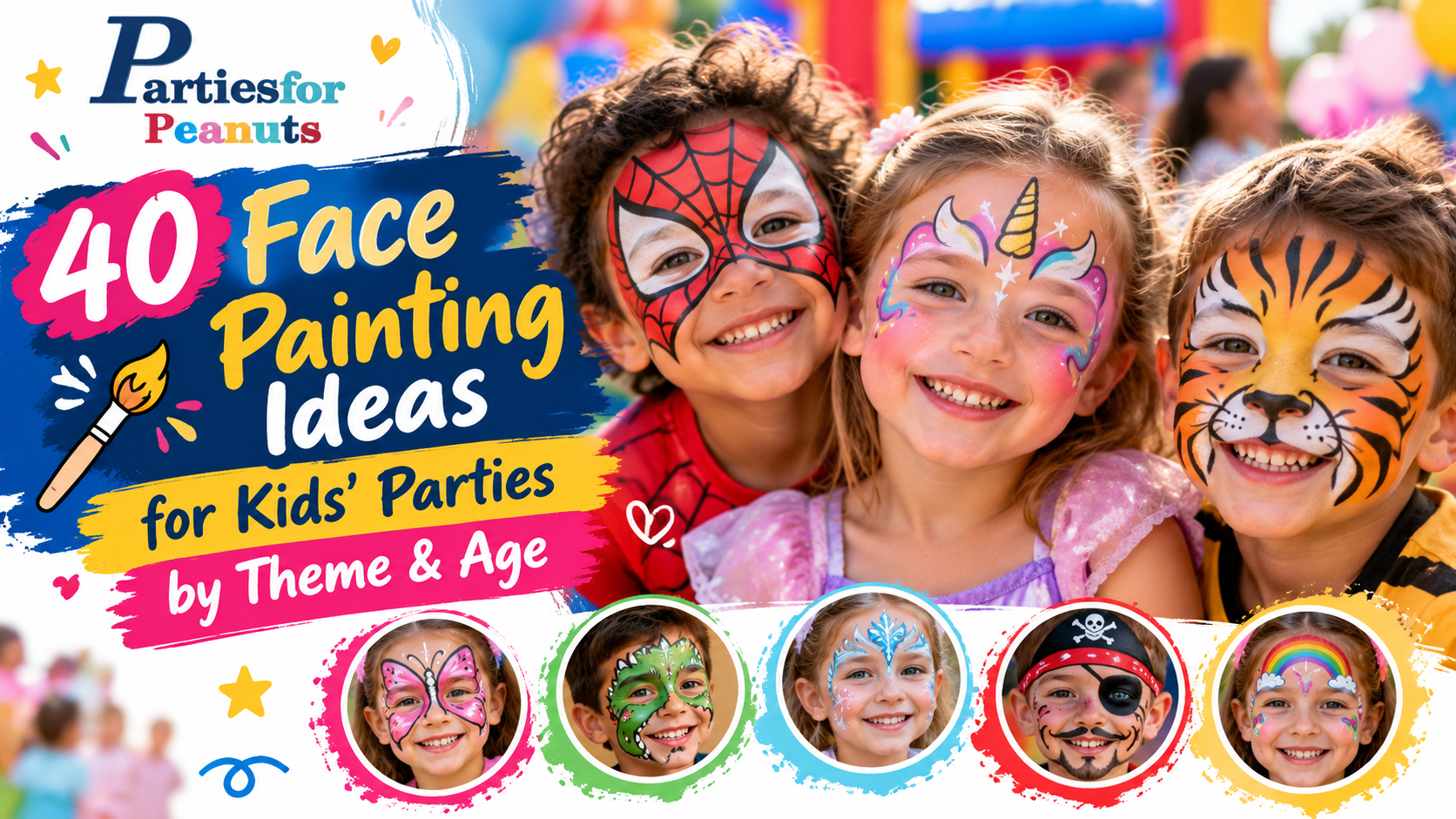 40 Face Painting Ideas for Kids