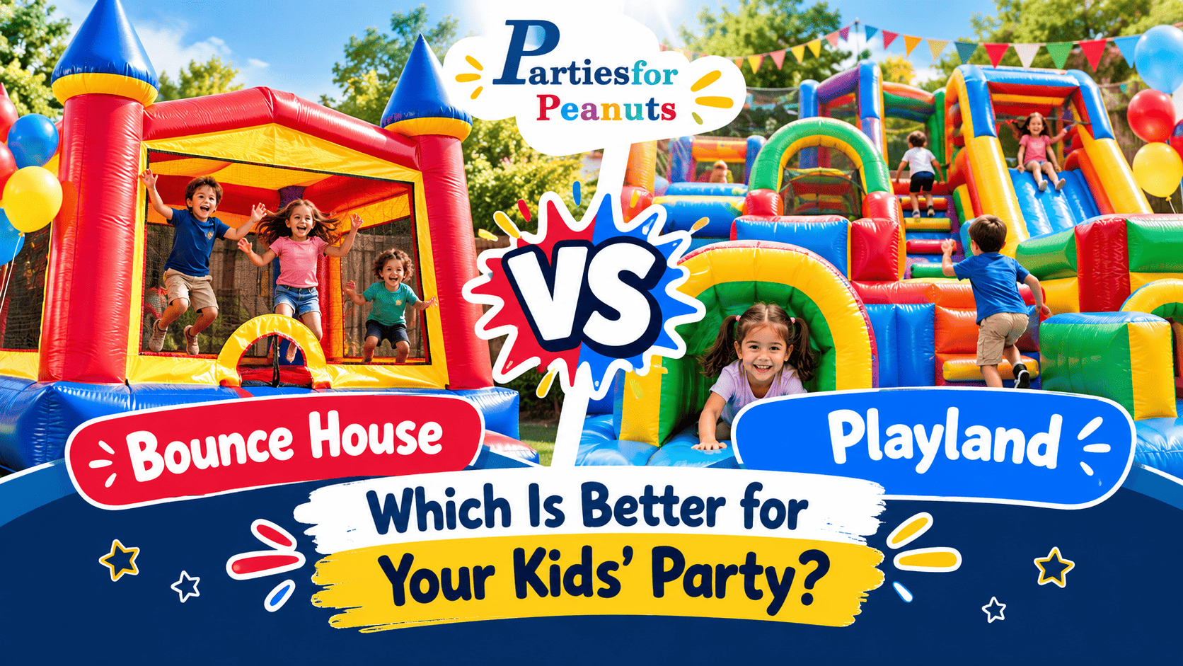 Bounce House vs Playland